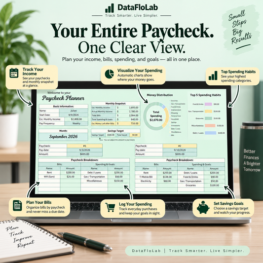 Paycheck Planner & Loan Payoff Tracker